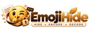 Emoji Hide Website Logo
