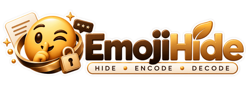 Emoji Hide Website Logo